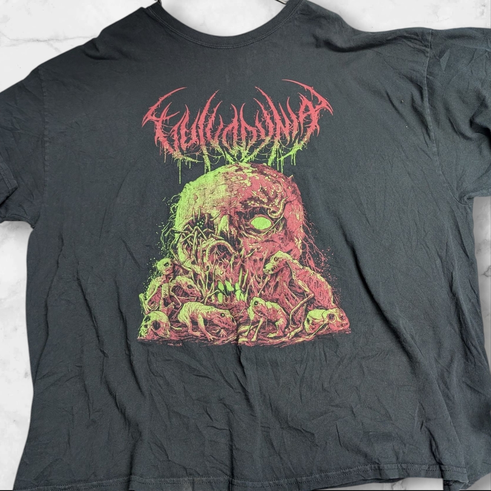 Vulvodynia Band Black Shirt. Size 3XL.